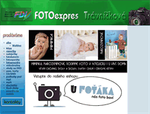 Tablet Screenshot of fotoexpres-travnickova.cz